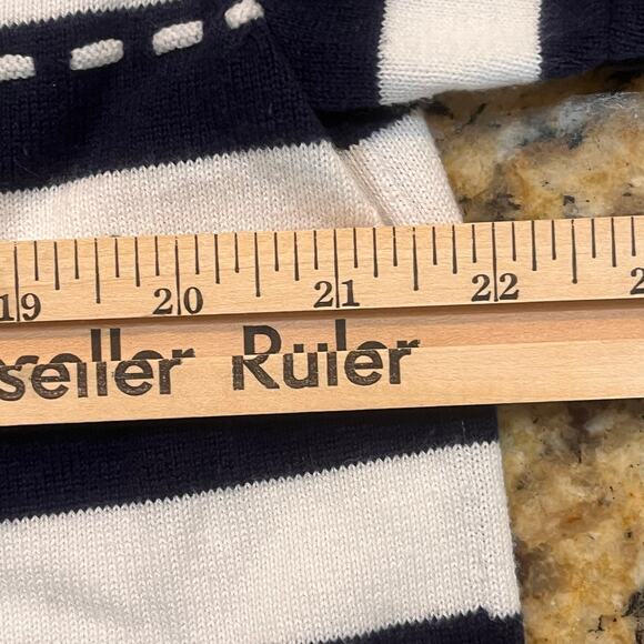 Alfred Dunner America Striped XL Red White Blue Short Sleeve - Picture 8 of 8